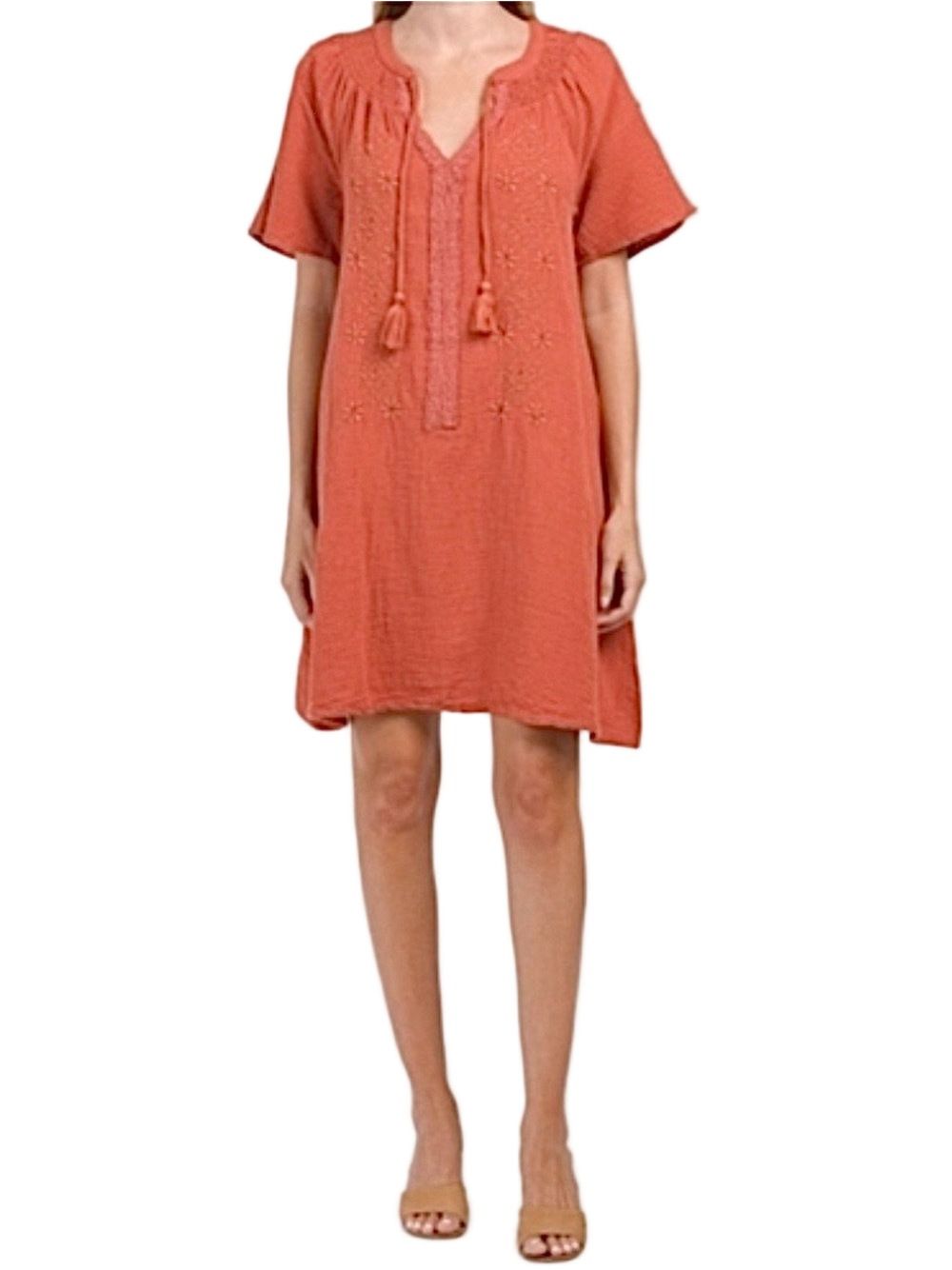 Lucky Brand 100 Raglan Dress